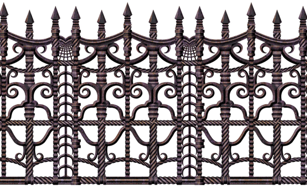 Creepy Fence Border