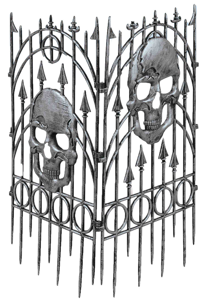 Fence Silver Skull