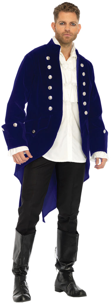 Long Velvet Coat Adult Xl