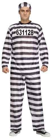 Convict Costume Std