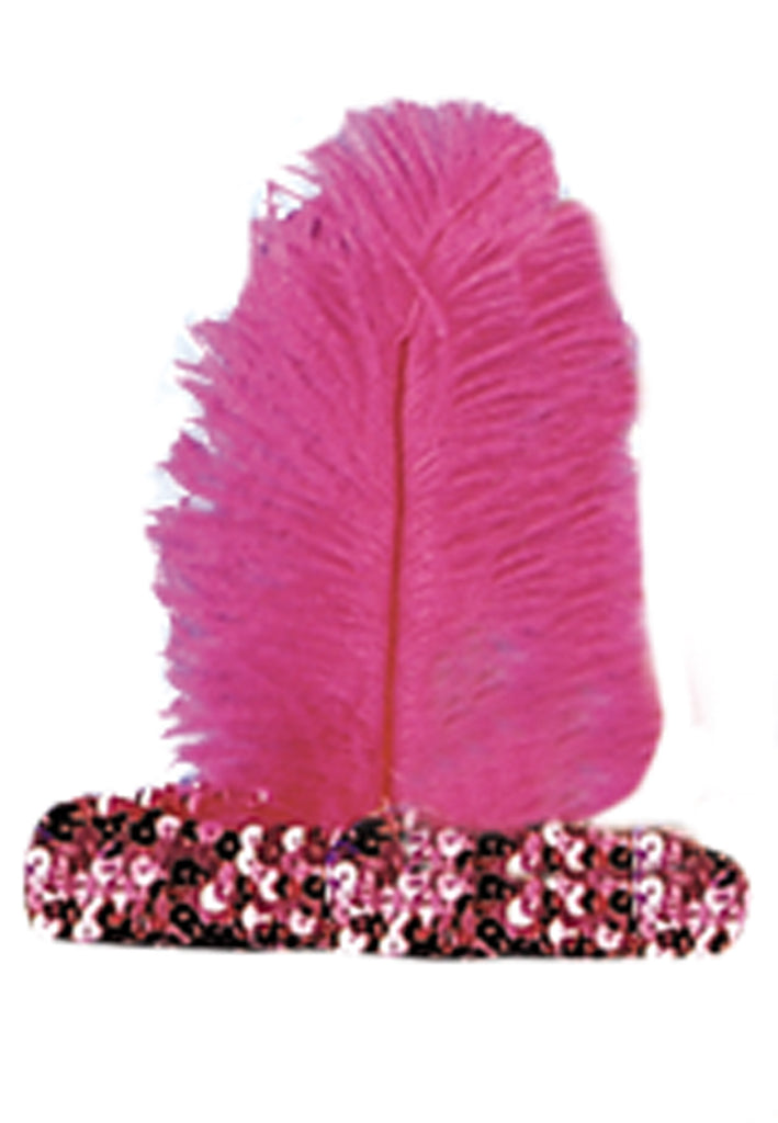 20s Headband Fuschia