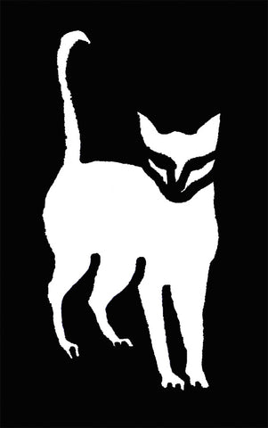 Stencil Black Cat Stainless