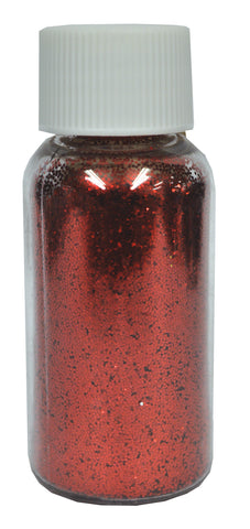 Glitter Morris Red 7-8 Oz