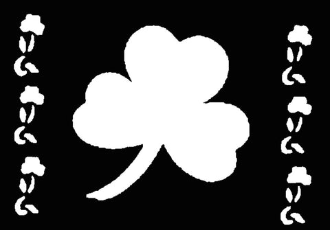 Stencil Shamrock