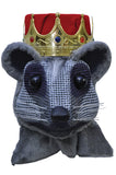 Mouse King Head W Purple Crown