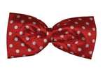 Bow Tie Jumbo Polkadot Red