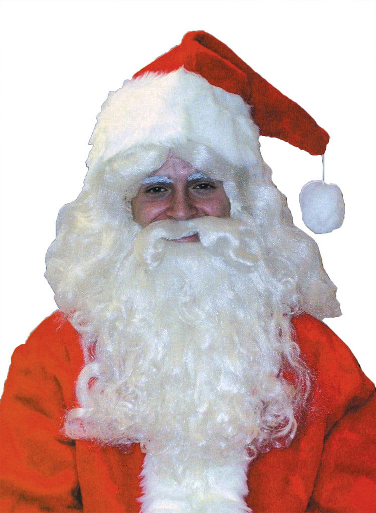 Santa Wig And Beard Dlx