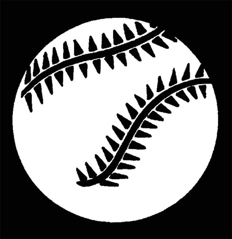 Stencil Baseball 2 Part