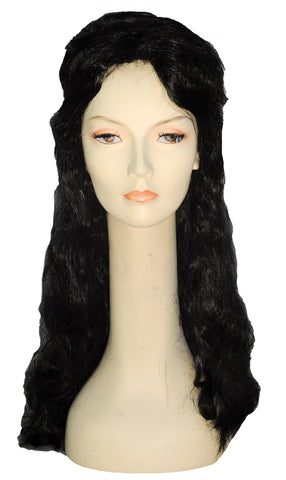 Vampira Wig Dlx Modern Black