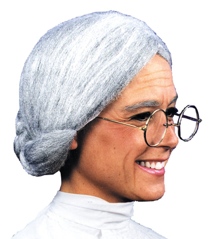 Wig Old Maid Grey