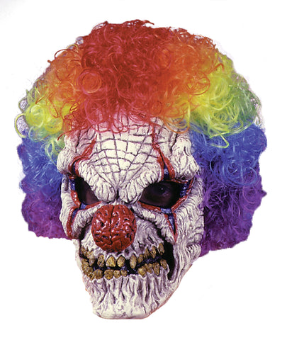 Clown Mask W Wig