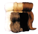 Wool Fiber Brown