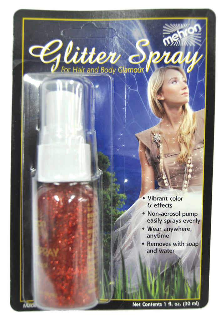 Glitter Spray Red 1 Oz