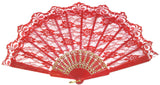 Fan White Lace