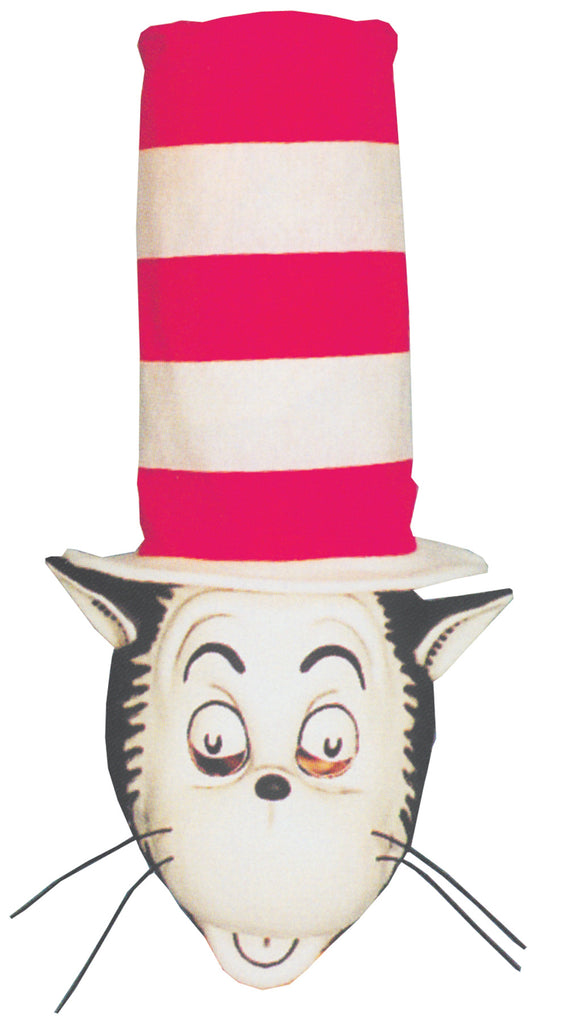 Cat In The Hat Mask W Hat