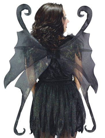 Wings Fairy Large Black