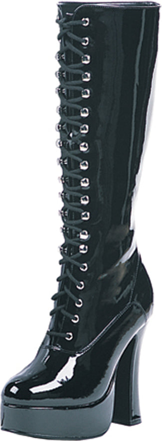 Boot Easy Lace Blk Sz 7