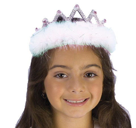 Tiara Marabou White Diamond