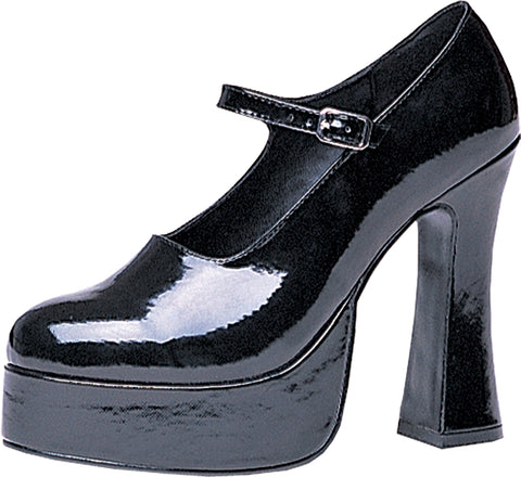 Platform Maryjane Blk Sz 10