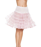 Petticoat White Knee Length