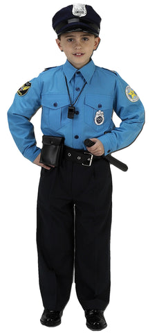 Police Suit Child Lg 8 To 10