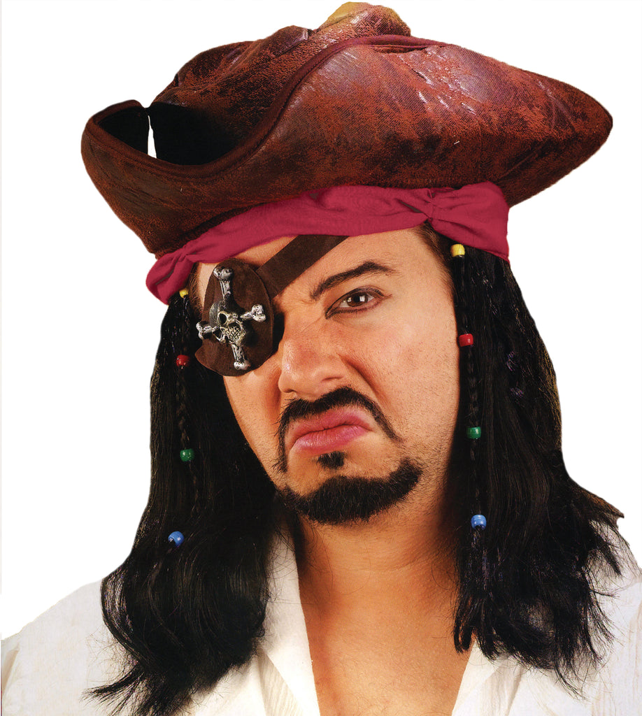 Wig 30 Inch Carribean Pirate