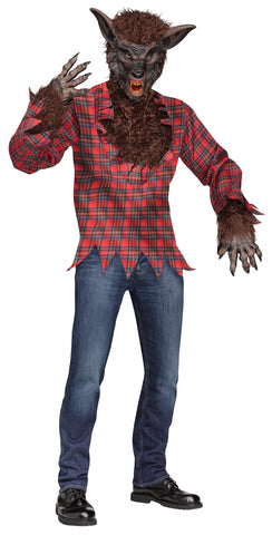 Werewolf Brown Costume Adult