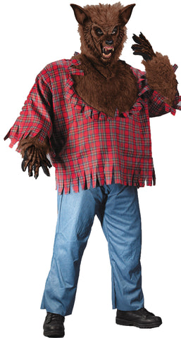 Werewolf Costume Plus Brown