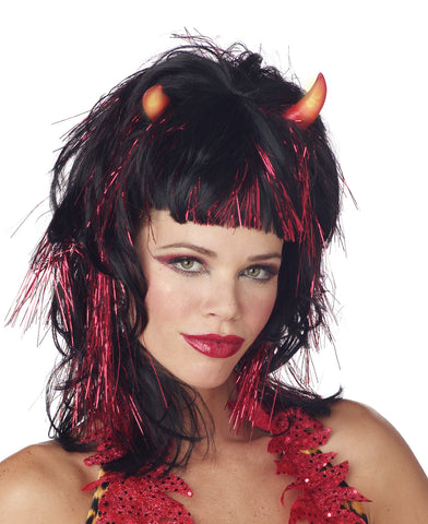 Wig Demonica Devil Blk Red