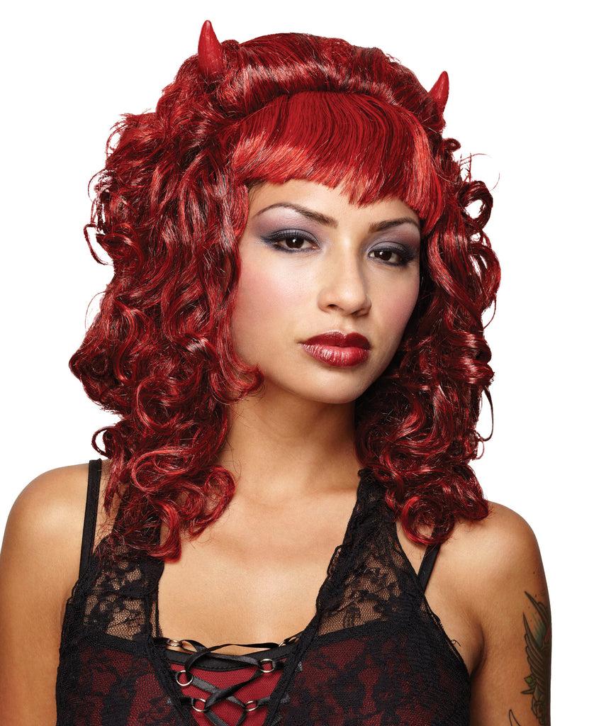 Wig Devilina Red