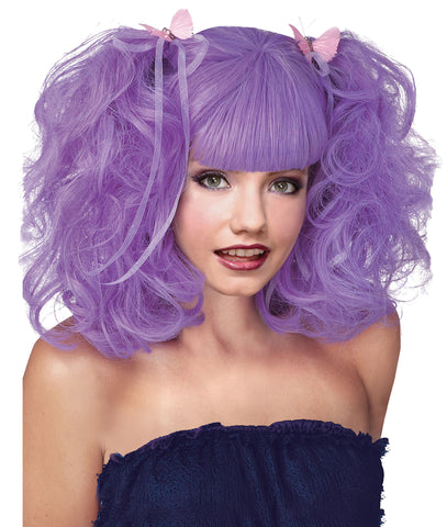 Wig Pixie Lavender