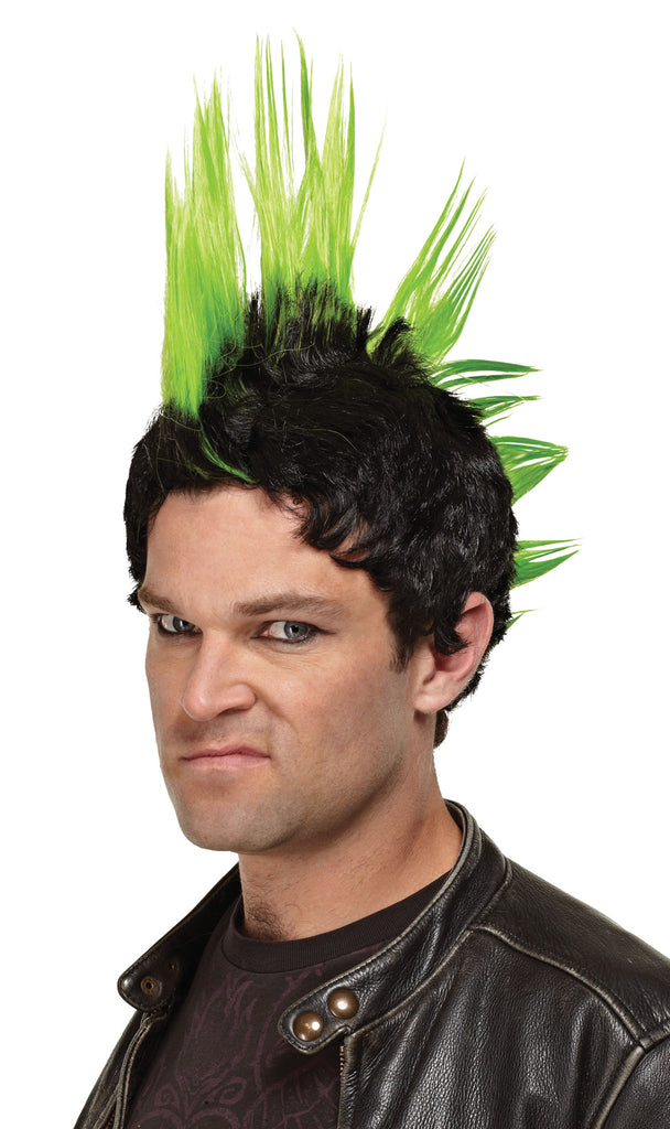 Wig Green Punk Rocker