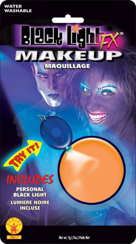 Blacklight Makeup Orange Glow