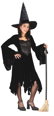 Velvet Witch Blk Child Large