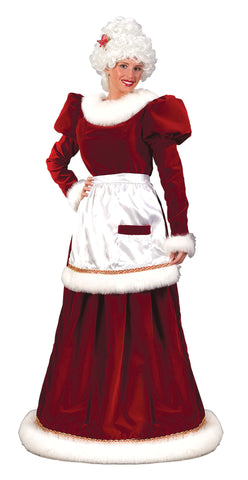 Santa Mrs Velvt Dress Md Lg