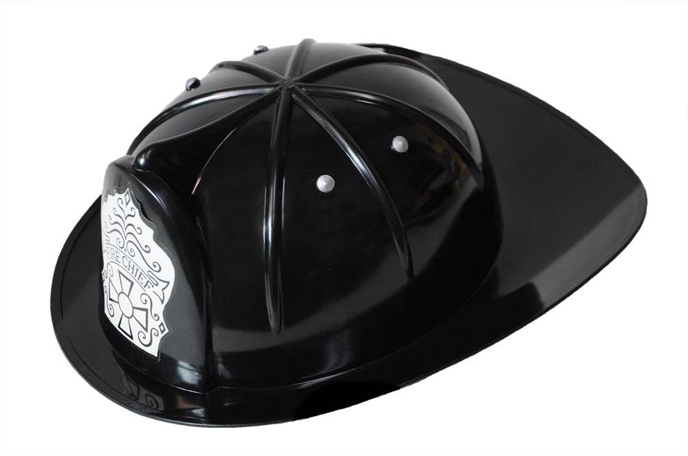 Fire Fighter Helmet Child Blk