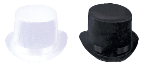 Top Hat Trans Silk Black Lg