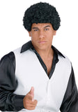 Jheri Curl Dark Brown Wig