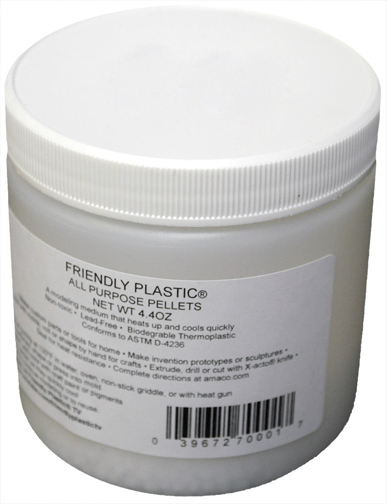 Friendly Plastic 4.4 Oz Jar