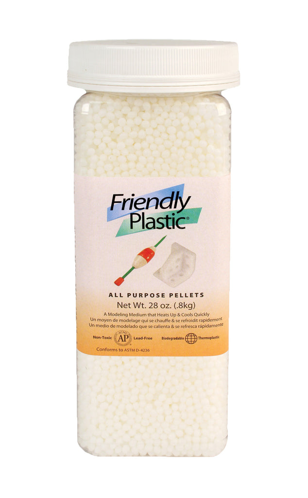 Friendly Plastic 28 Oz Jar