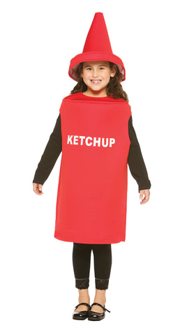 Ketchup Child Costume 7-10