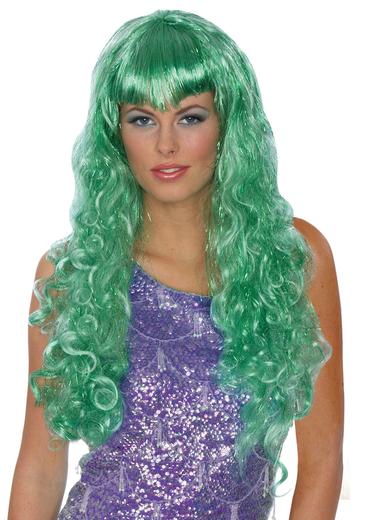 Mermaid Wig Green