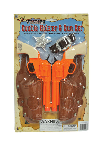 Double Holster And Gun Set