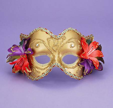 Ven Mask Gd-gd W-flowers