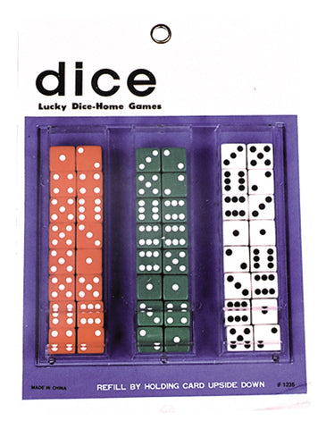 Dice Card