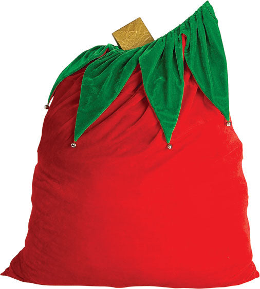 Santa Toy Bag Velvet Bell