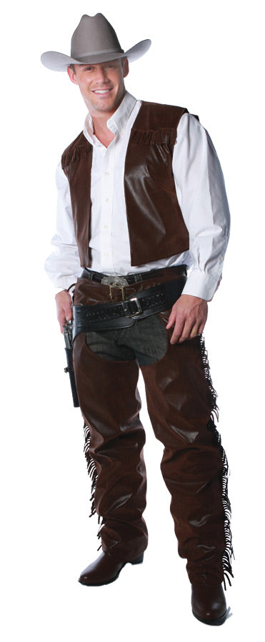 Vest And Chaps Set Adult