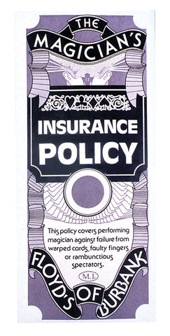 Magicians Insurance Policy