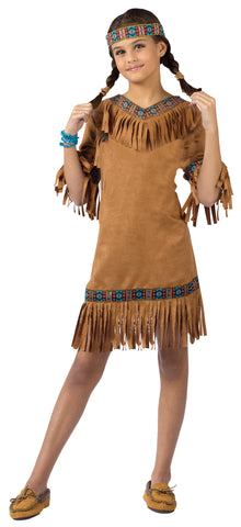 American Indian Girl Child Sm