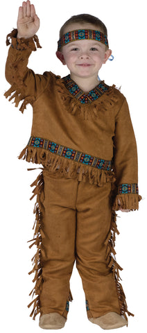 American Indian Boy Tdlr 3t-4t